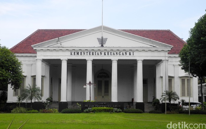 Gedung Prijadi Praptosuhardjo, Kementrian Keuangan