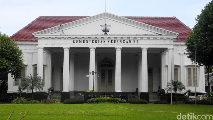 Gedung Prijadi Praptosuhardjo, Kementrian Keuangan