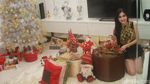 Sambut Natal Sandra Dewi Sumringah Banget!
