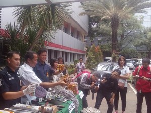 Pabrik Petasan Digerebek Polisi, Tersangka Pembuat Diancam Pidana 20 Tahun Bui
