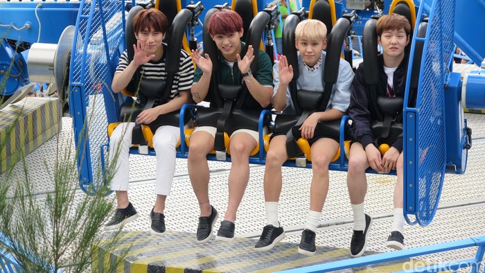 Udara Dingin, BTOB Betah Pakai Celana Pendek