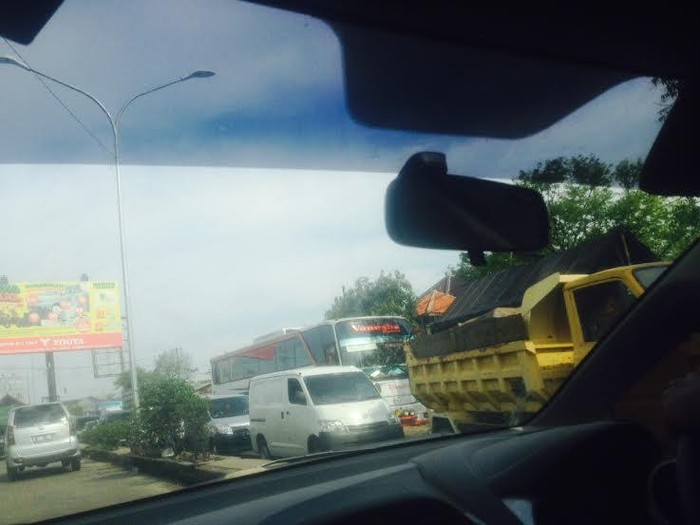 Prupuk Brebes, Titik Kemacetan di Jawa Tengah Pagi Ini