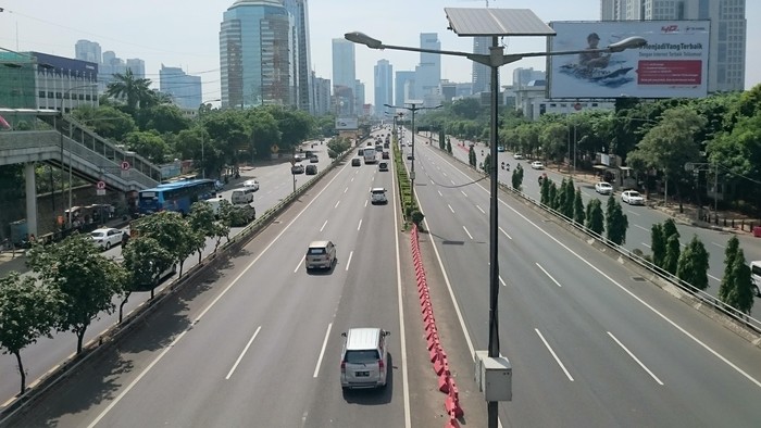 Libur Natal, Tol Dalam Kota dan Jalanan Ibu Kota Lengang