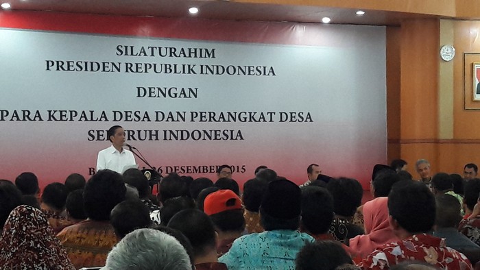 Pesan Jokowi ke Kades: Jangan Takut Dikriminalisasi, Saya Jamin!