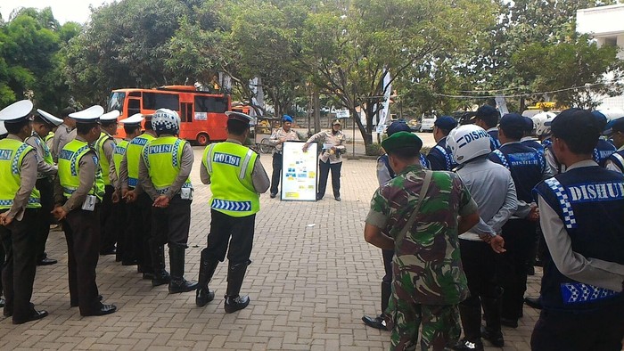 Begini Pengamanan Polisi di Acara Haul Gus Dur di Ciganjur Malam ini