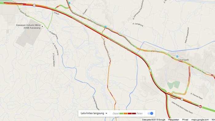 Tol Cikampek Arah Jakarta Macet 16 Km, Contra Flow Mulai Diberlakukan