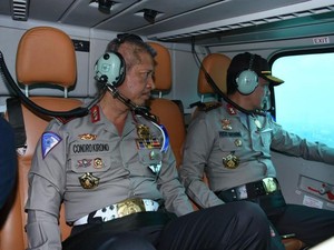 Pantau Lalin dari Udara, Kabaharkam: 12 Ribu Pengendara Telah Kembali ke Jakarta