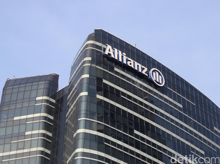 Logo Allianz di gedung Allianz, Jl rasuna Said Jakarta
