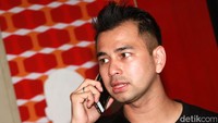 Raffi Ahmad saat ditemui di Carrefour Lebak Bulus, Jakarta Selatan pada akhir pekan lalu. Pool/Gus Mun/detikFoto.