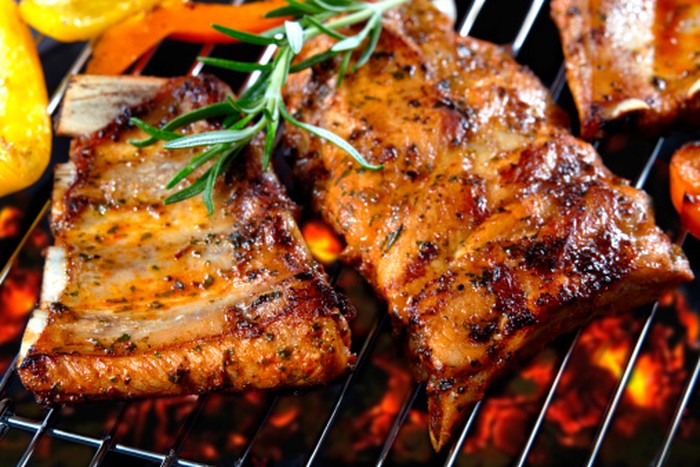 grilled ribs