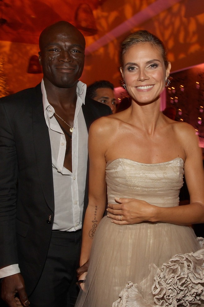 Heidi Klum dan Seal cerai pada 2014 setelah 11 tahun menikah. Pascacerai keduanya masih berteman baik bahkan sesekali meluangkan waktu makan malam bersama. Heidi bahkan mengundang Seal sebagai bintang tamu dalam salah satu episode Americas Got Talent yang dipandunya. Foto: Christopher Polk