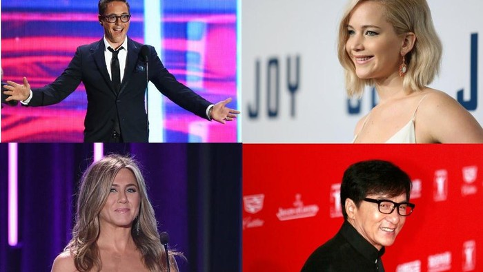 10 Bintang Hollywood Berpendapatan Tinggi 2015