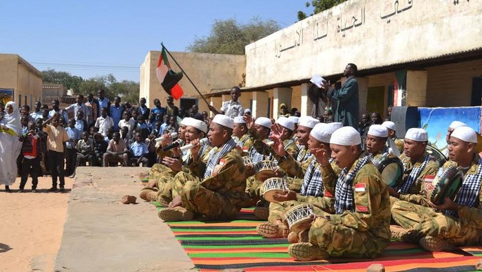 Keren! Tim Marawis Prajurit TNI Kontingen Garuda Pukau Warga Darfur Sudan