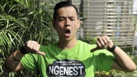 Ernest saat ditemui di XXI Epicentrum, Kuningan, Jakarta Selatan, Senin (28/12/2015). Pool/Noel/detikFoto.