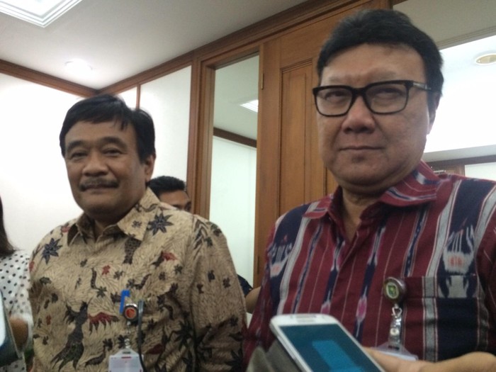 Mendagri Temui Wagub Djarot di Balai Kota, Bahas Apa?