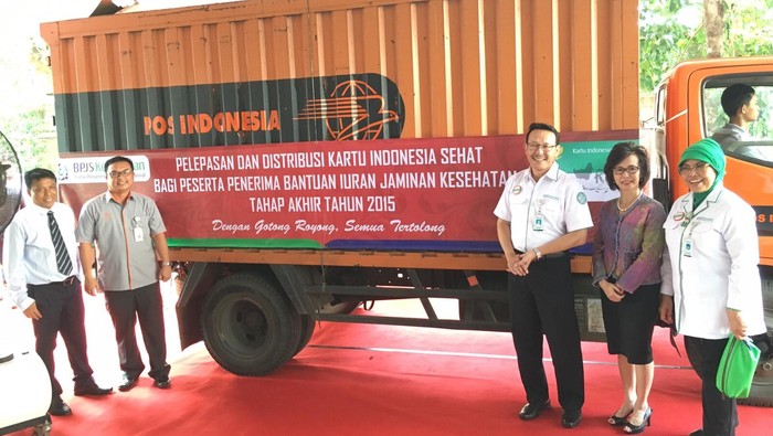 Distribusi Kartu Indonesia Sehat untuk Segmen PBI Tuntas 100%