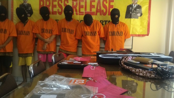 Polisi Bekuk Komplotan Mahasiswa Pencuri Di Yogya