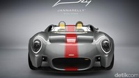 Mobil garapan Anthony Jannarelly desainer W Motors Supercars dan Frederic ini disapa Jannarelly Design-1. Pool/dok. Autoblog.