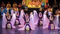Melalui pertunjukan ini yang bertujuan untuk menghidupkan kembali kebudayaan Indonesia, khususnya budaya Seni Melayu, melalui karya seni tari tersebut. Istimewa. 