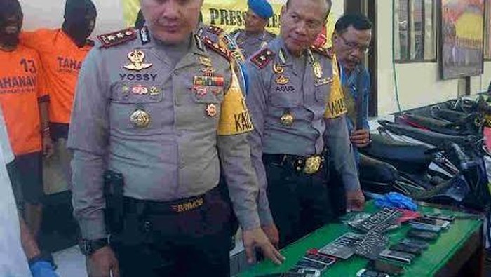 Komplotan Begal Beraksi di 17 TKP Diamankan, Dua Pelaku Dihadiahi Timah Panas