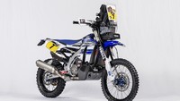 Motor yang akan ditunggangi pebalap Portugal, Helder Rodrigues, dan pebalap Italia Alessandro Botturi, itu mengusung mesin 449 cc, DOHC, 4-Stroke, satu silinder. Pool/Dok. Yamaha.