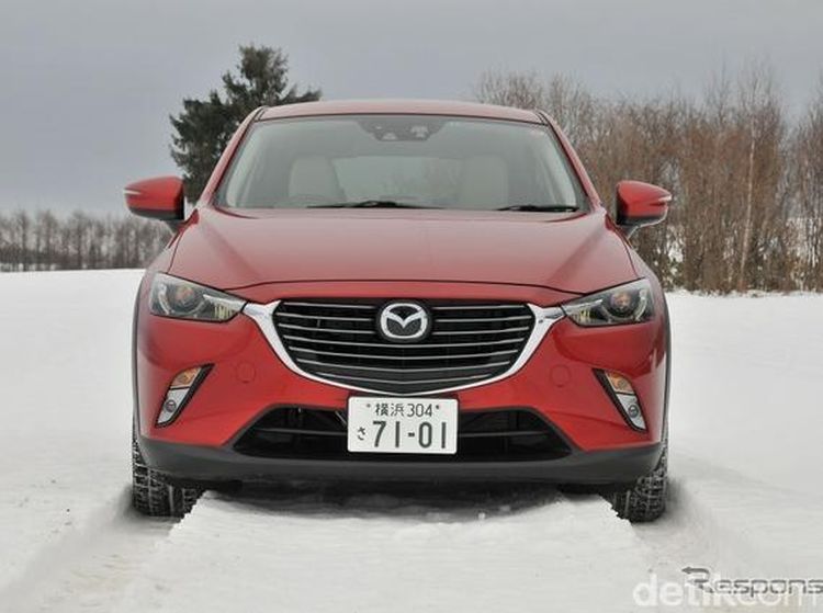 Menguji Mazda CX-3 di Atas Salju