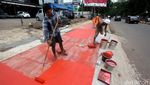 Pedestrian Jalan di Bekasi Dipernyaman