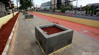 Seluruh rencana pembangunan pedestrian terbagi dalam 7 segmen, diantaranya Jl. Juanda sepanjang 1.315 meter, Jl. Ahmad Yani sampai Jl. Pramuka 750 meter. Segmen 2 dari Jl. Pramuka ke Jl. Kartini sepanjang 614 meter.