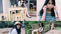 Adinda Thomas selalu tampil stylish, baik ketika bergaya tomboi, kasual maupun feminin (Instagram/adindathomas)