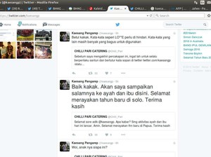 Obrolan Akrab 2 Putra Jokowi di Twitter yang Ramai Jadi Perbincangan