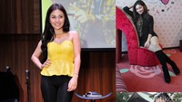 Ariel Tatum menunjukan perubahan gaya berpakaian yang lebih dewasa dan seksi pada tahun ini. (dok. detikHOT)