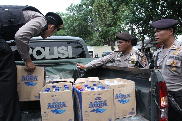 Tahun Baru di Semarang, Polisi Sita Miras dan Temukan Airsoft Gun