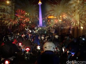 Ini Jalan yang Ditutup Saat Perayaan Tahun Baru di Ibu Kota