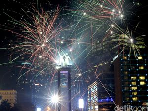 Pemprov DKI Gelar Car Free Night saat Perayaan Tahun Baru 2019