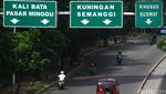 Tahun Baru, Tol Dalam Kota Sepi