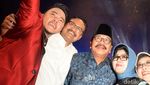 Kemeriahan Tahun Baru di Gedung Grahadi Surabaya