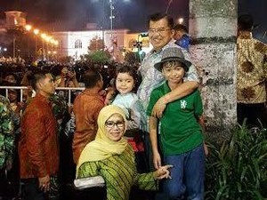 JK ke Yogya karena Ingin Kenalkan Candi Kepada Cucu