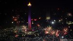 Pesta Kembang Api di Monas