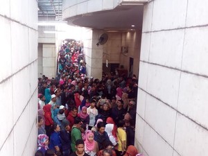 Pengunjung Berdesakan Masuk Cawan Monas dan Museum, Ini Penampakannya