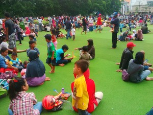 #kamitidaktakut, CFD Tetap Digelar di Jalan Dago Bandung