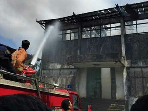 Gudang Tani di Maros Sulsel Terbakar, 2 Ton Bibit Padi Ludes