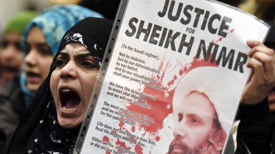 Aksi Kecam Tindakan Eksekuti Mati Arab Saudi