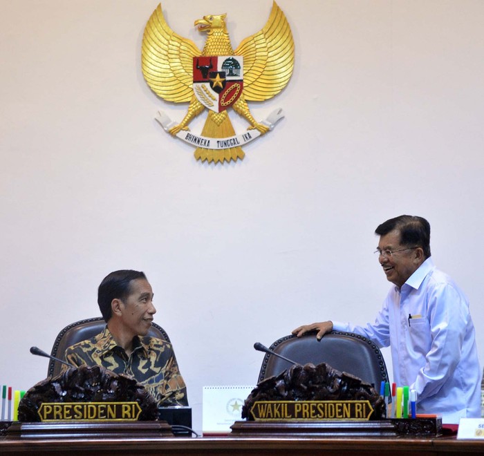 JK Cerita Pembagian Tugas dengan Jokowi