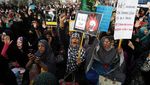 Aksi Kecam Tindakan Eksekuti Mati Arab Saudi