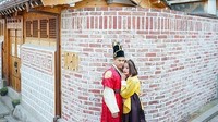 Keduanya terlihat seperti pasangan di drama Korea. (Instagram/chelseaoliviaa; go.plus)