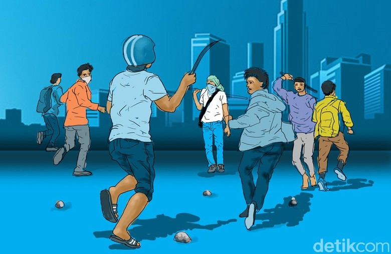 Bawa Parang, 15 Bocah SD Purwakarta Tepergok Hendak Tawuran Bawa Parang, 15 Bocah SD Purwakarta Tepergok Hendak Tawuran
