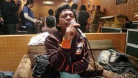 ERK saat ditemui di studio musik di Kawasan Cipete, Jakarta Selatan, Senin (4/1/2016).