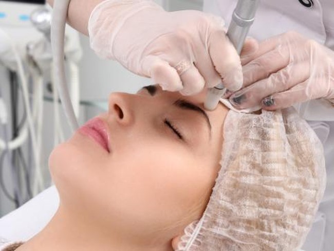 Beauty skin care cosmetics and health concept