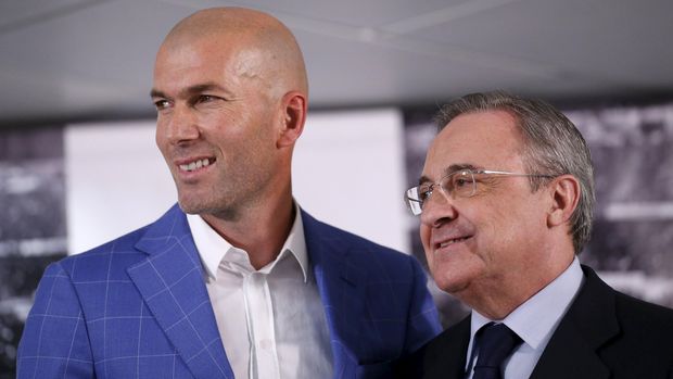 Zinedine Zidane kembali ke Real Madrid diklaim hasil lobi dari Sergio Ramos kepada Presiden Klub Florentino Perez. (