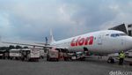 Foto: Penampakan Pesawat Lion Air yang Tergelincir di Gorontalo
